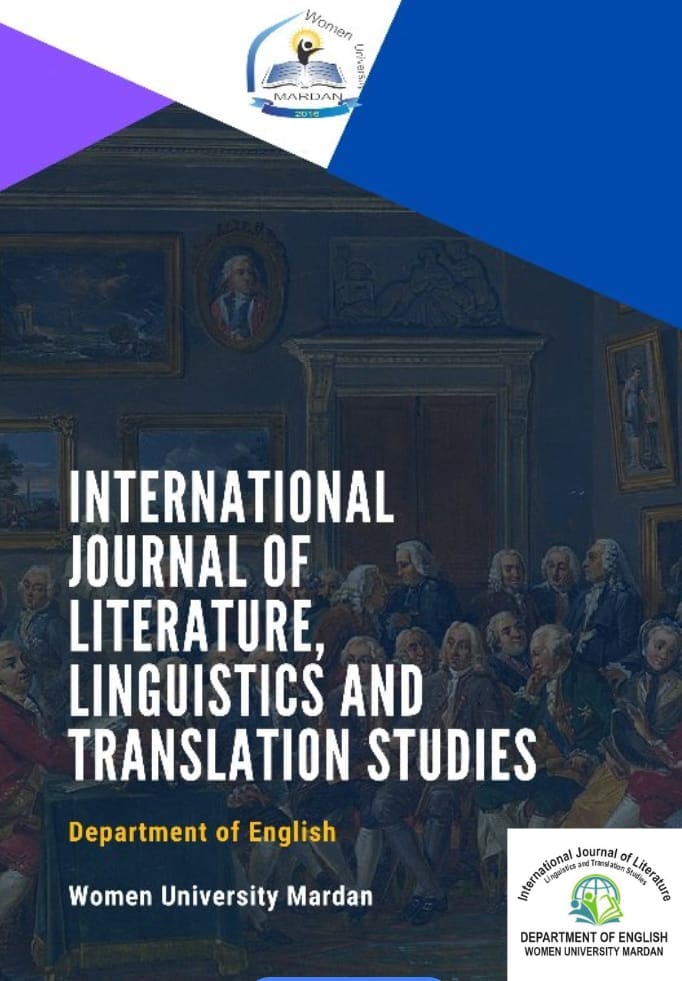 International Journal of literature, Linguistics and Translation Studies 